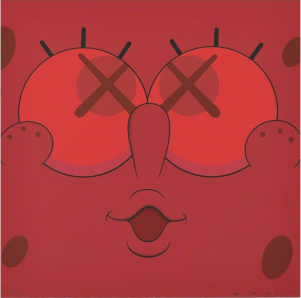 KAWS, Kawsbob Red, 2011