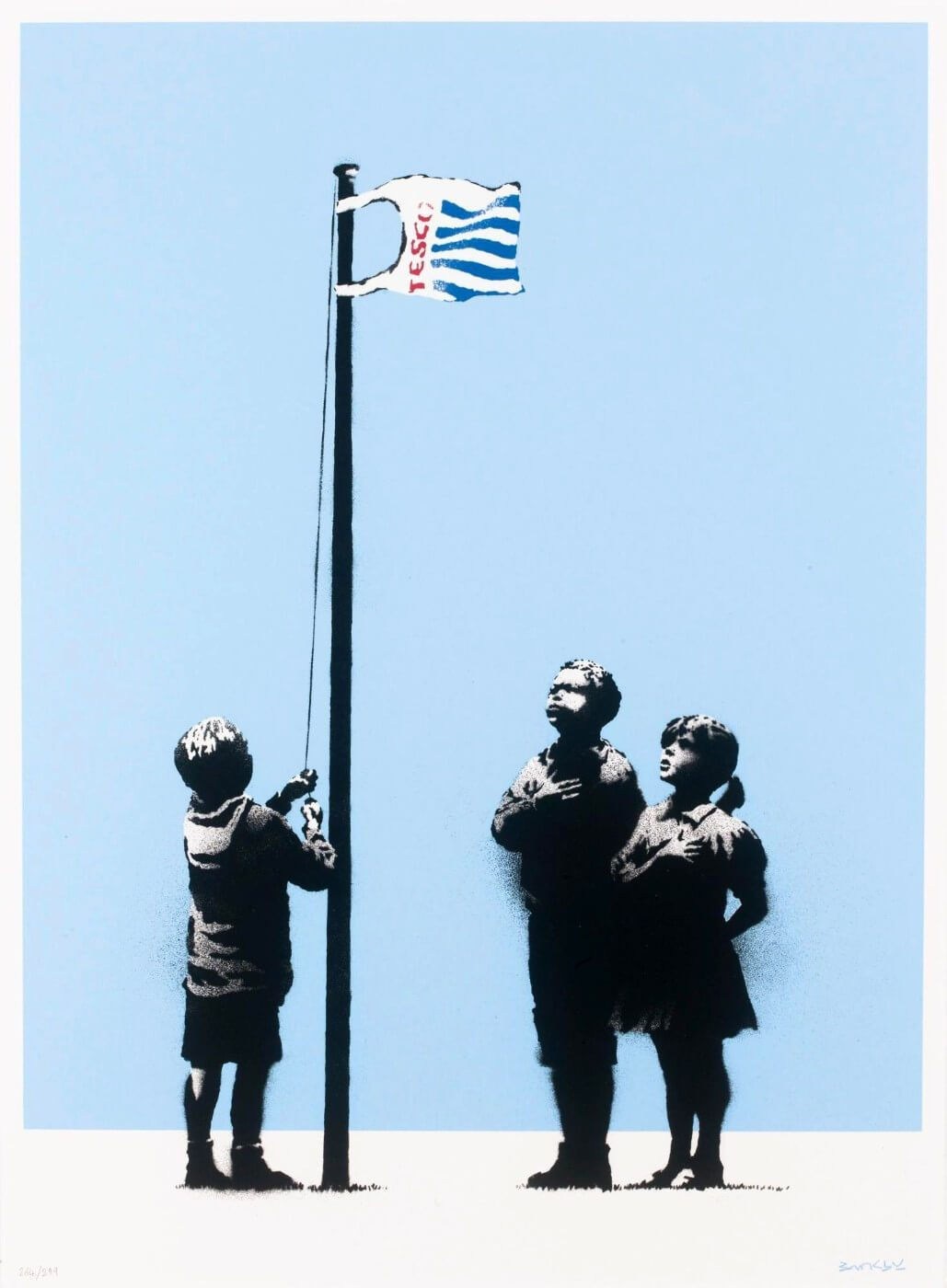 Banksy, Very Little Helps, 2008