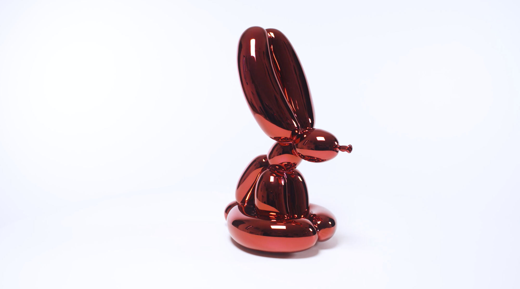 Jeff Koons, Balloon Rabbit (Red), 2019