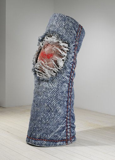 Tim Hawkinson, Skinned Knee, 2009