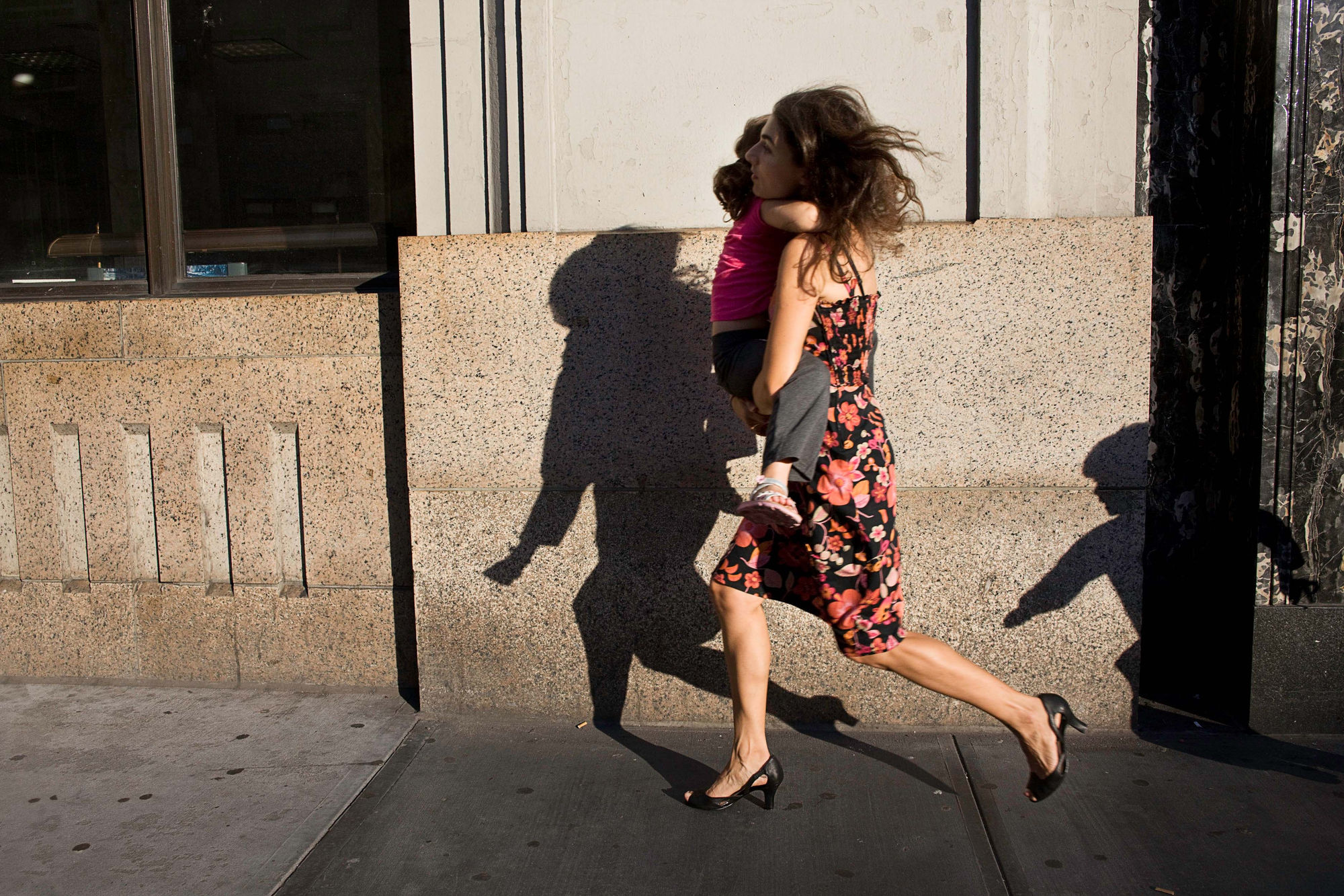 Elinor Carucci, Monday morning, mother of two, 2010