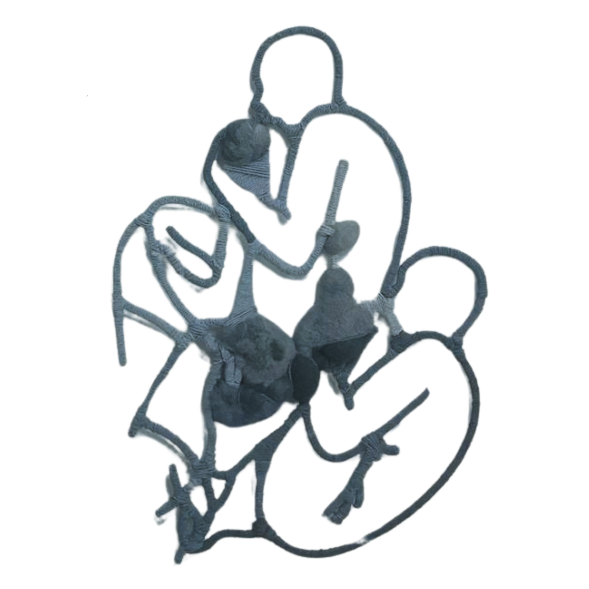 Joud Fahmy, Trapped emotions: feeling blue, 2025