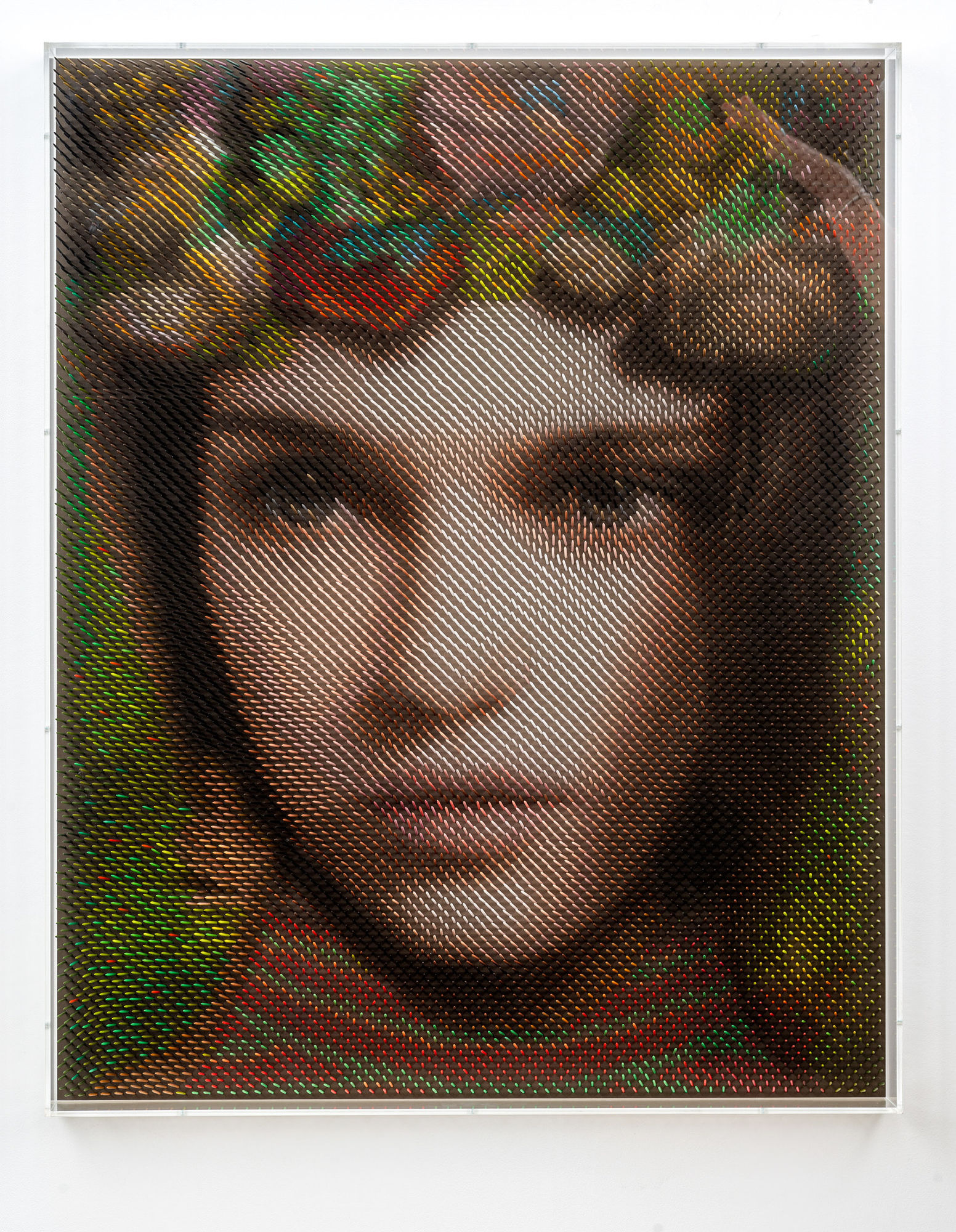 Maxim Wakultschik, Lady with Flowers, 2020
