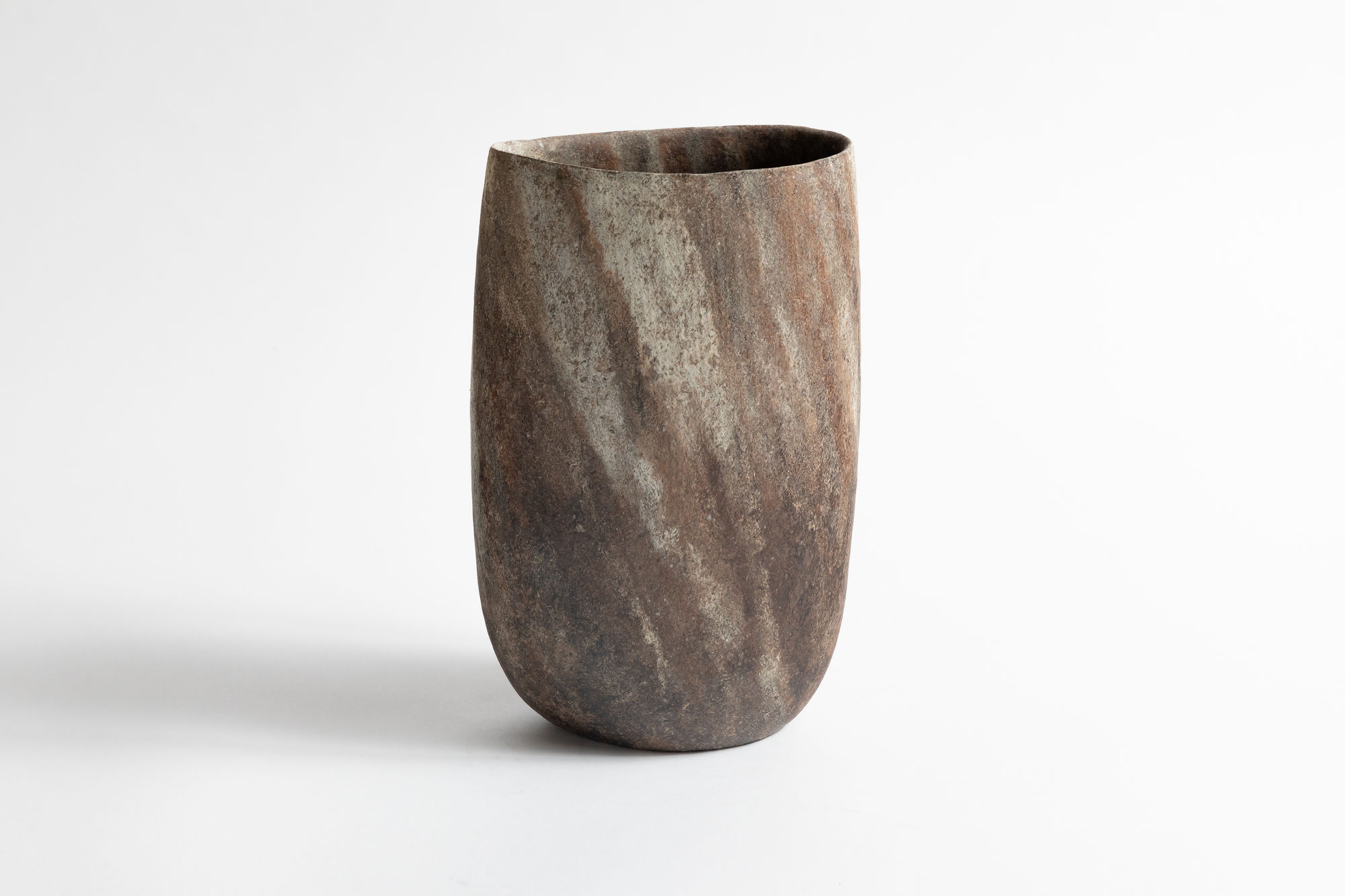 Mitsukuni Misaki, Color-Glazed Mud Vessel VIII - 彩泥器, 2023