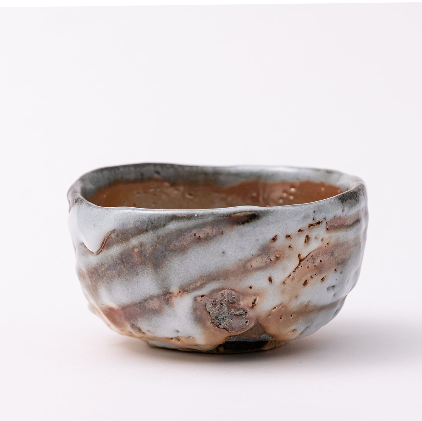 Kan Matsuzaki, Yohen Shino Tea Bowl, 2020