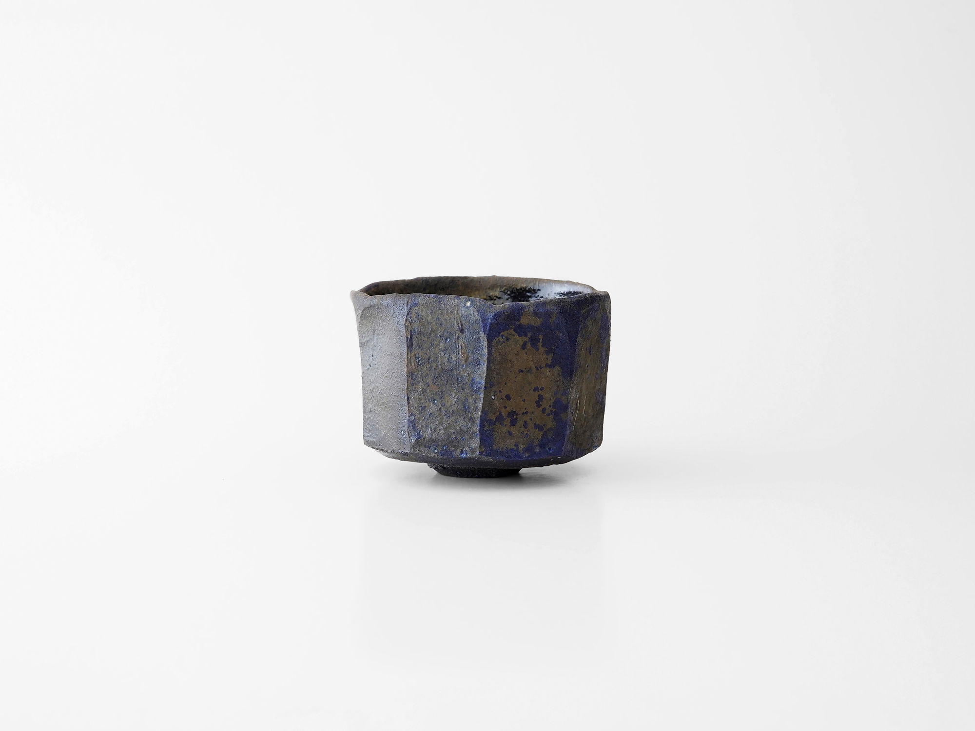 Hiroshi Goseki, Yohen Black Shaved Tea Bowl, 2022