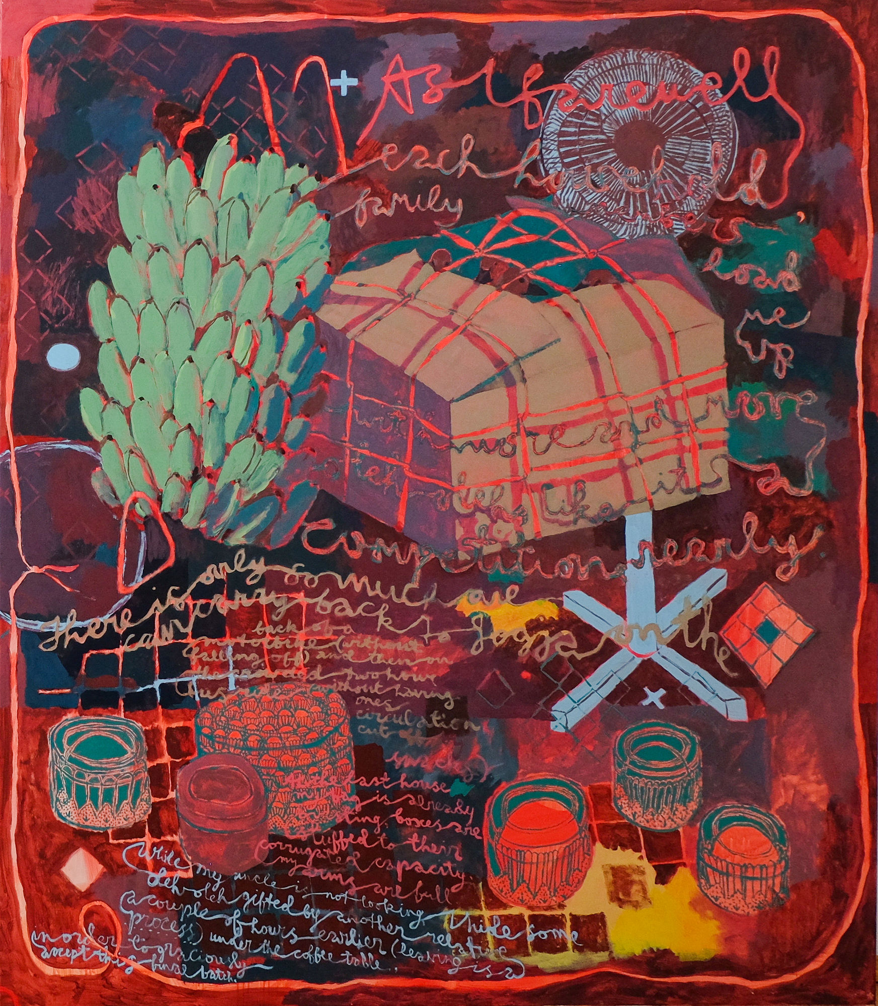 Ida Lawrence, Leaving is a Process I, 2020