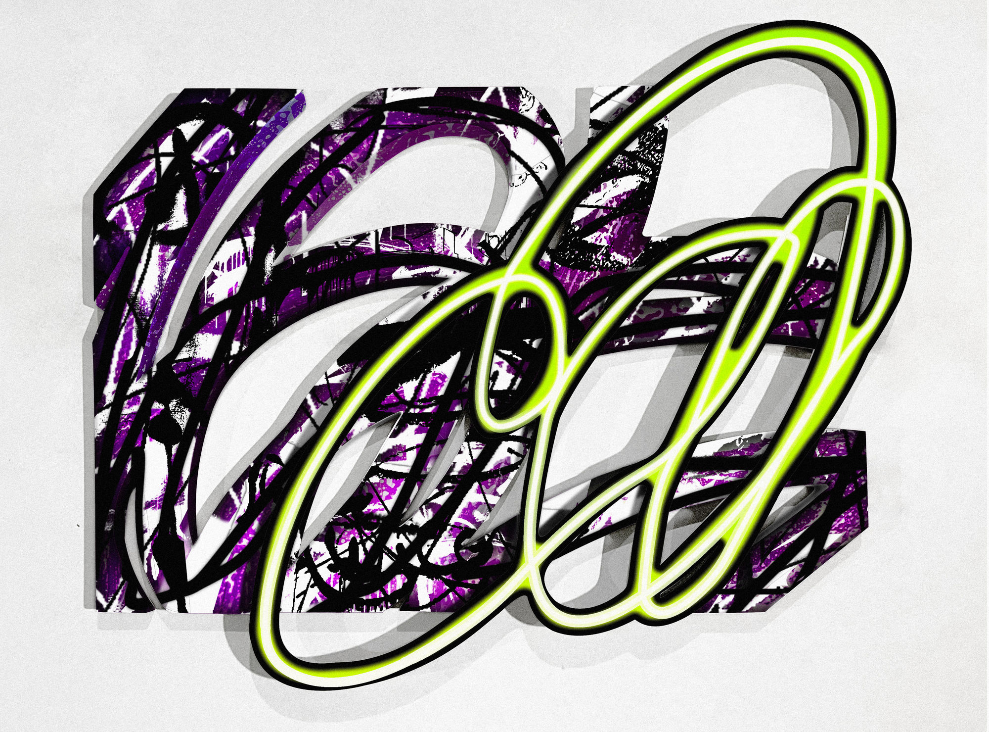 Erwin Windu Pranata, The Fluid Strokes #1 (RGB), 2023