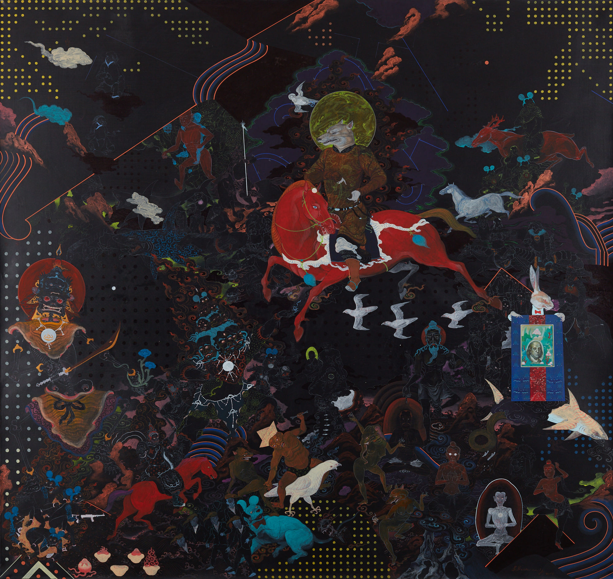 Baatarzorig Batjargal, Sky, 2019