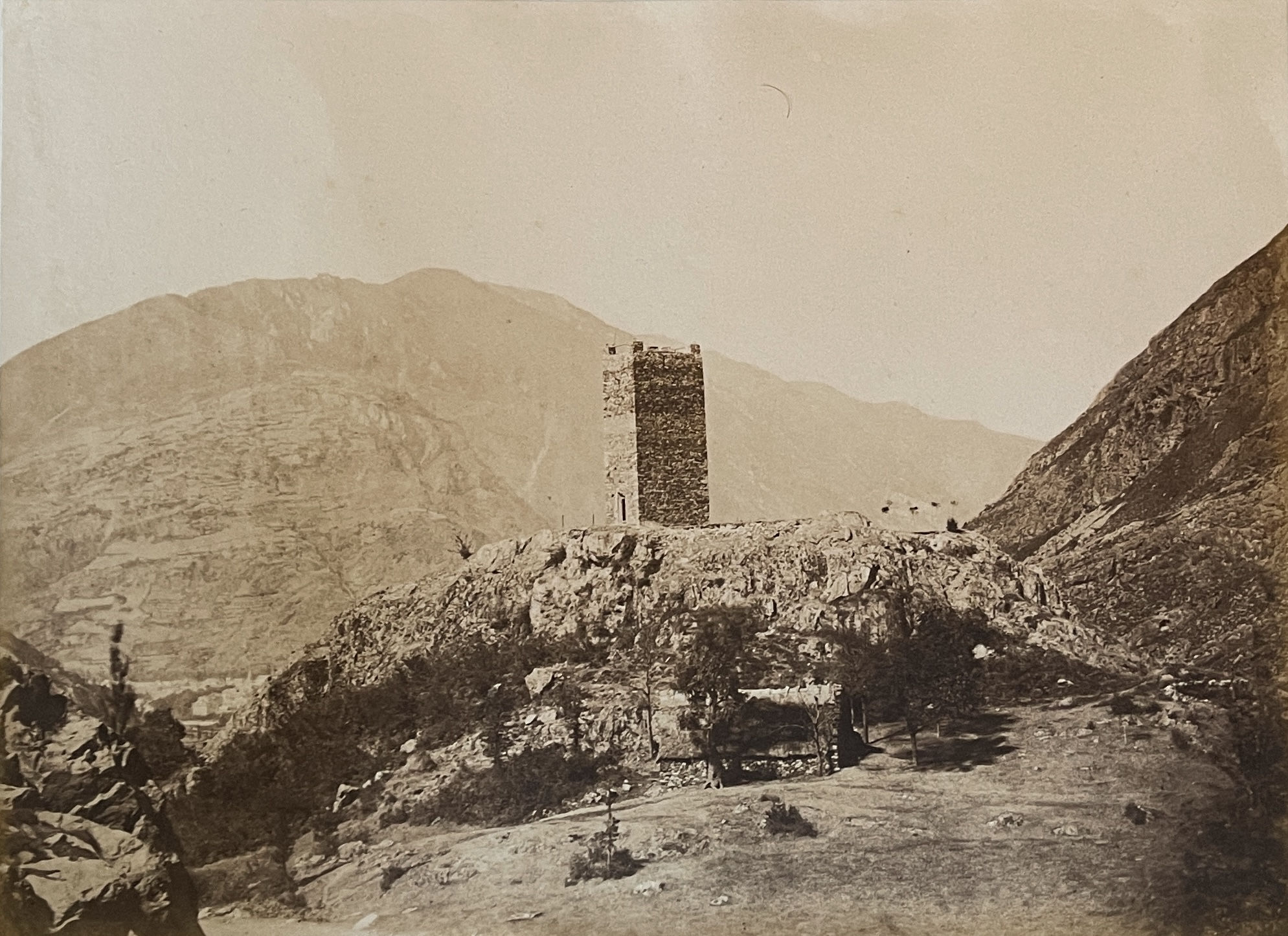 Ange Eugene Henri Mailand, Tour de Castel Viel, 1856