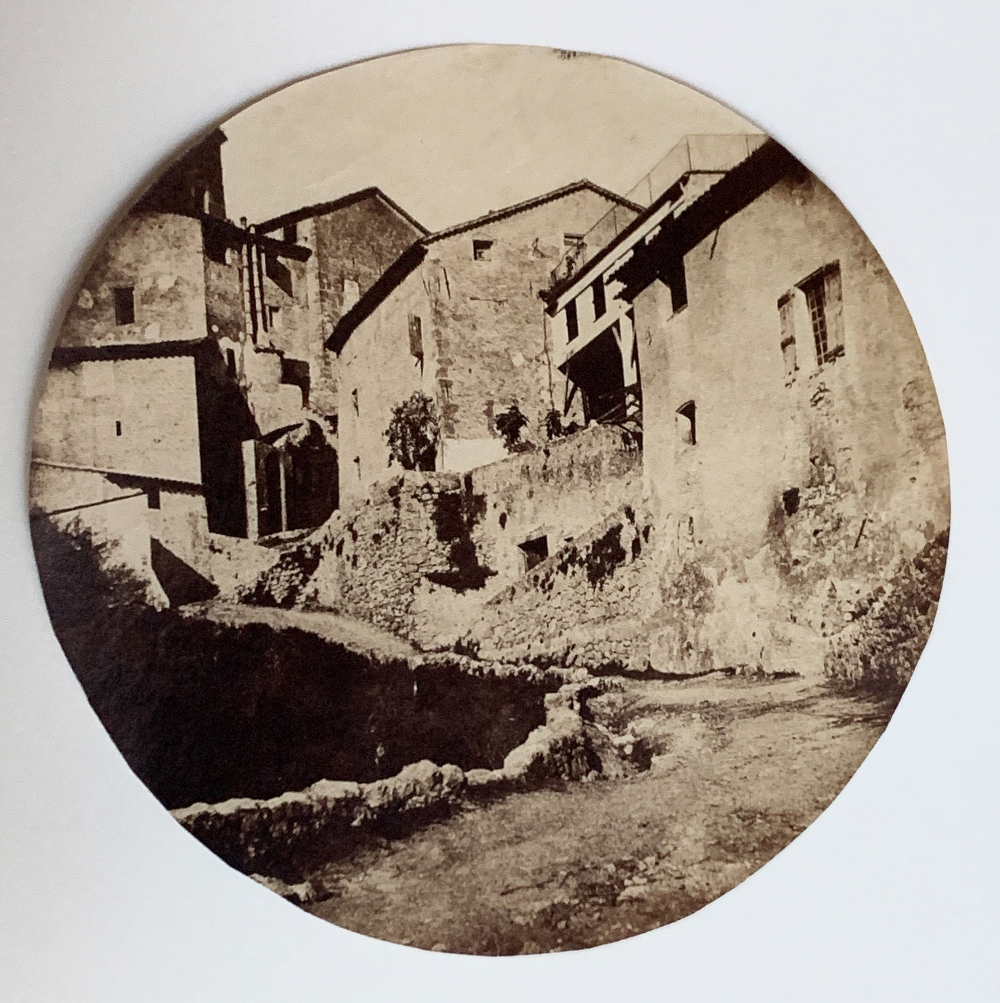 Charles Negre, Une rue à Grasse