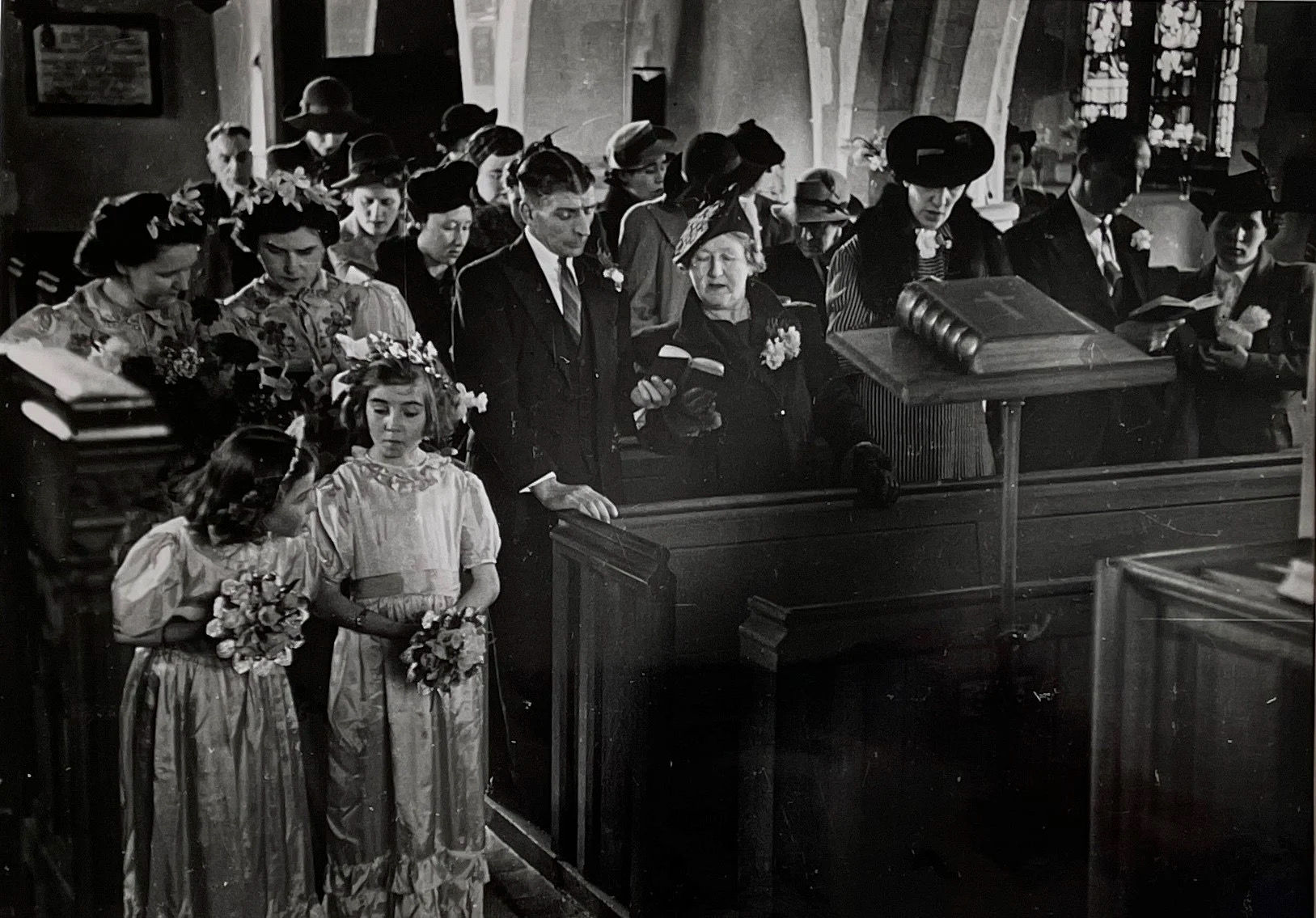 Kurt Hutton, Going to Church - Village Wedding, 1942