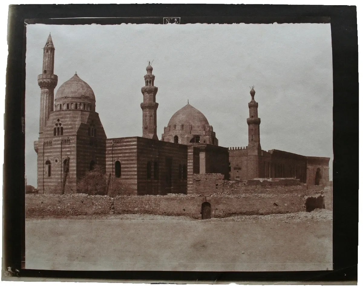 Felix Teynard, Cairo, Mosque of Iscander-Pacha and of Sutton Hacon, Plate no. 2