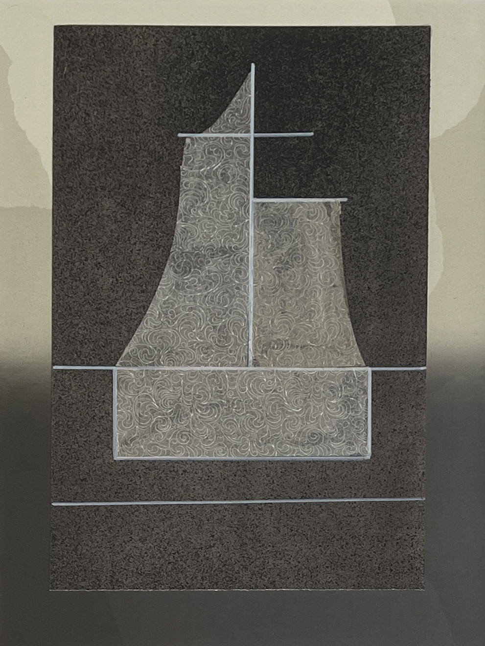 Derrick Greaves, Becalmed, 2020