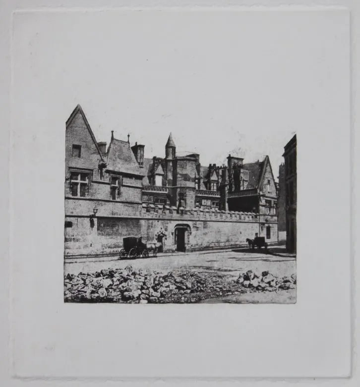 Charles Negre, Hotel de Cluny, Paris