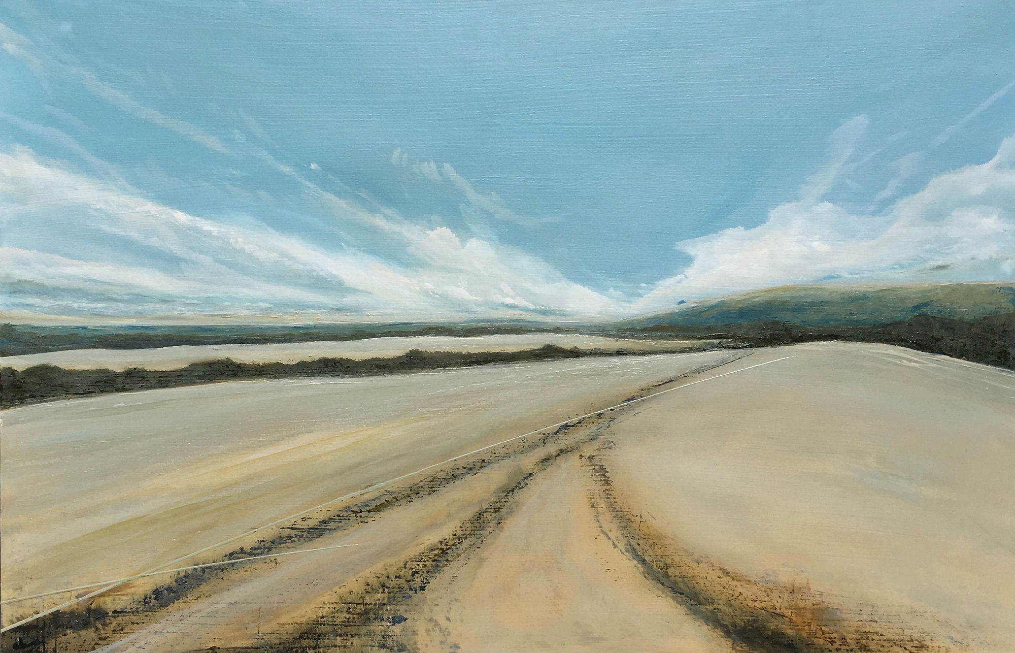 Jane Skingley, Downland Walk, 2017