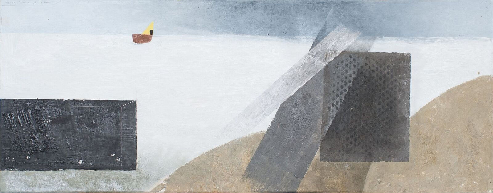 Keith Purser, Departure in Rain, 2017