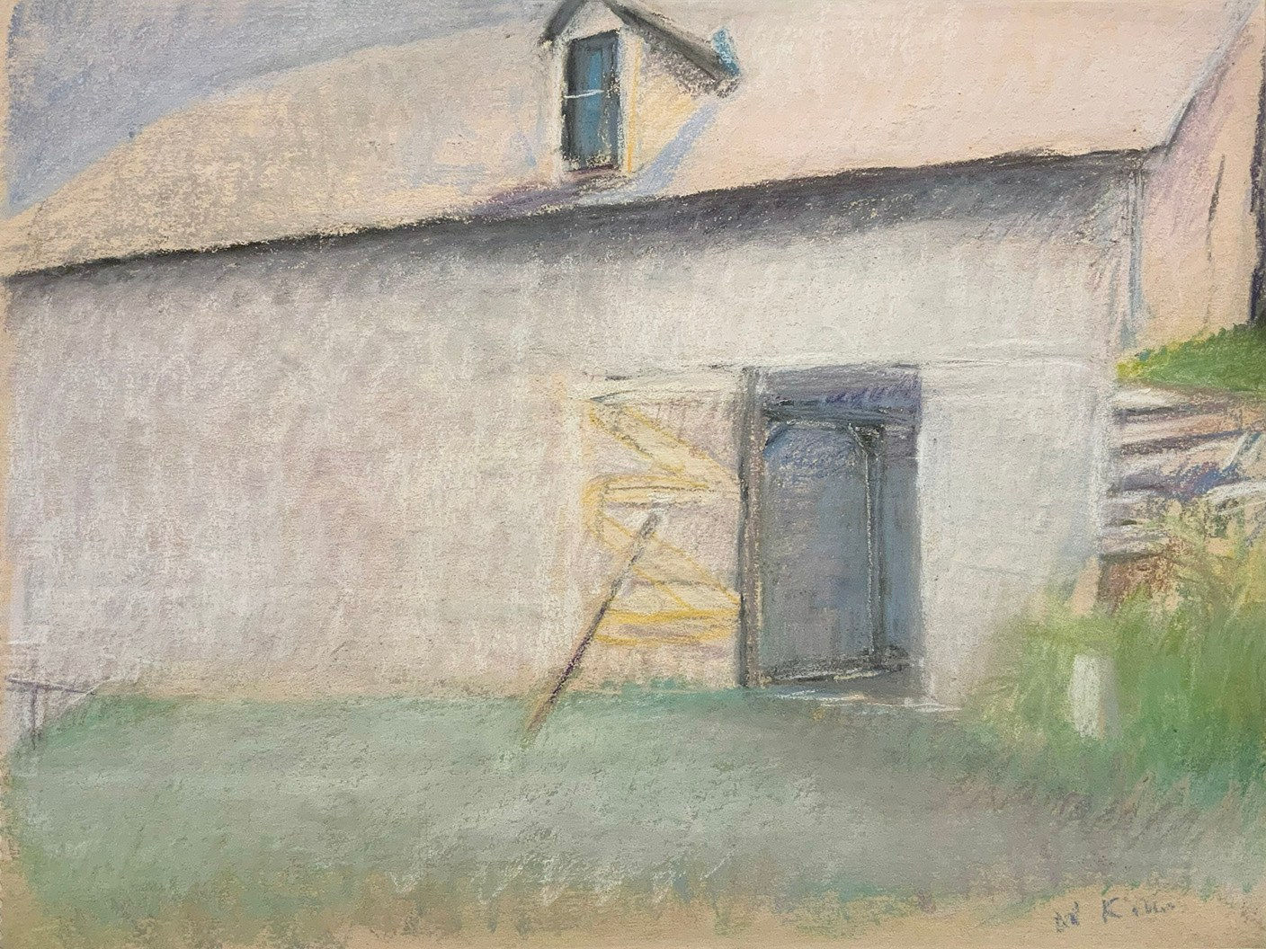 Wolf Kahn, SIDE ENTRANCE, 1980