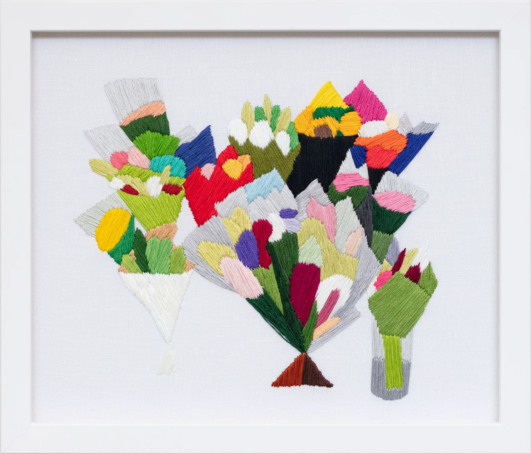 Erica van Zon, Supermarket flowers #11, 2025