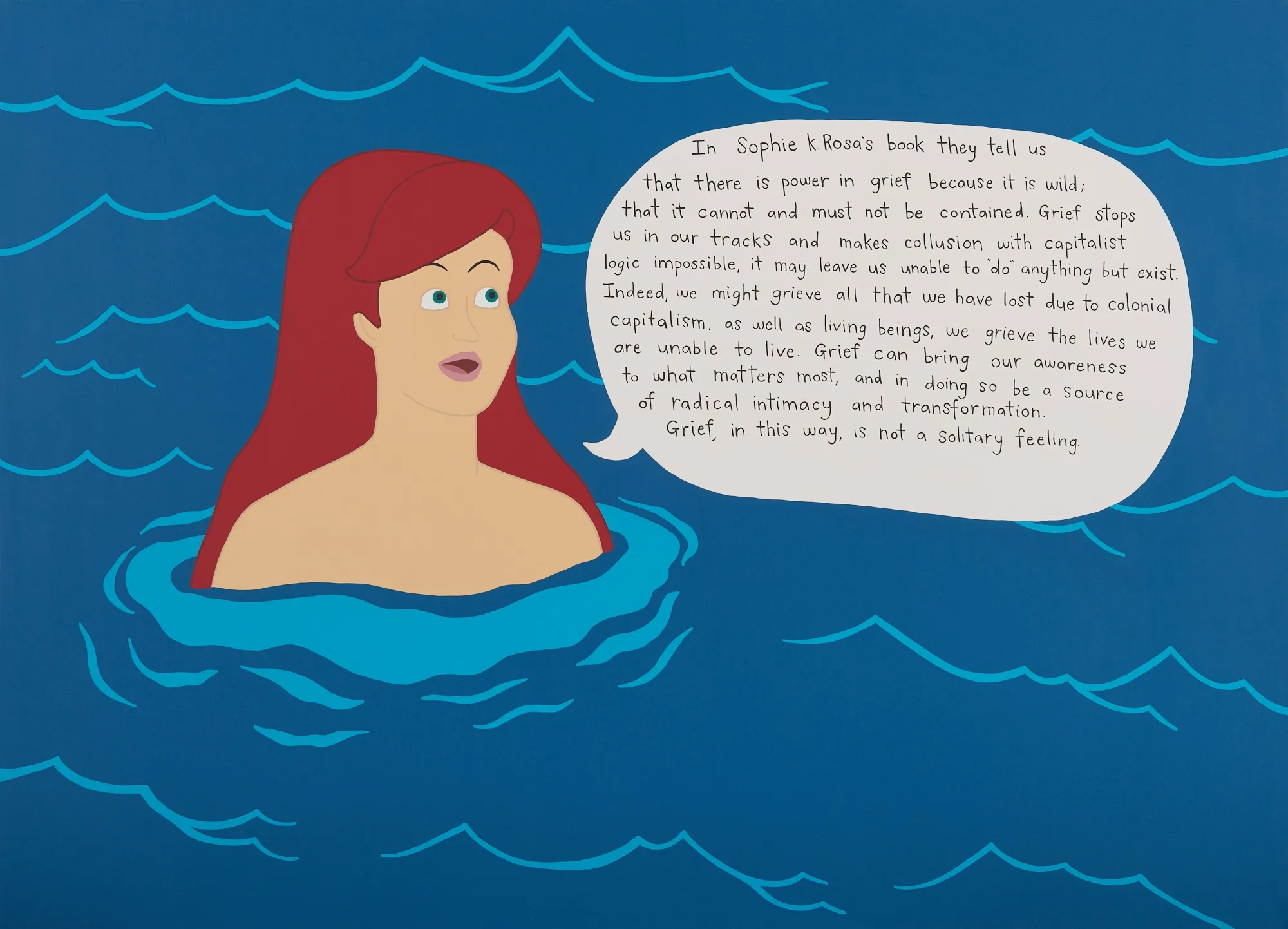 Ayesha Green, There is Power in Grief, 2024