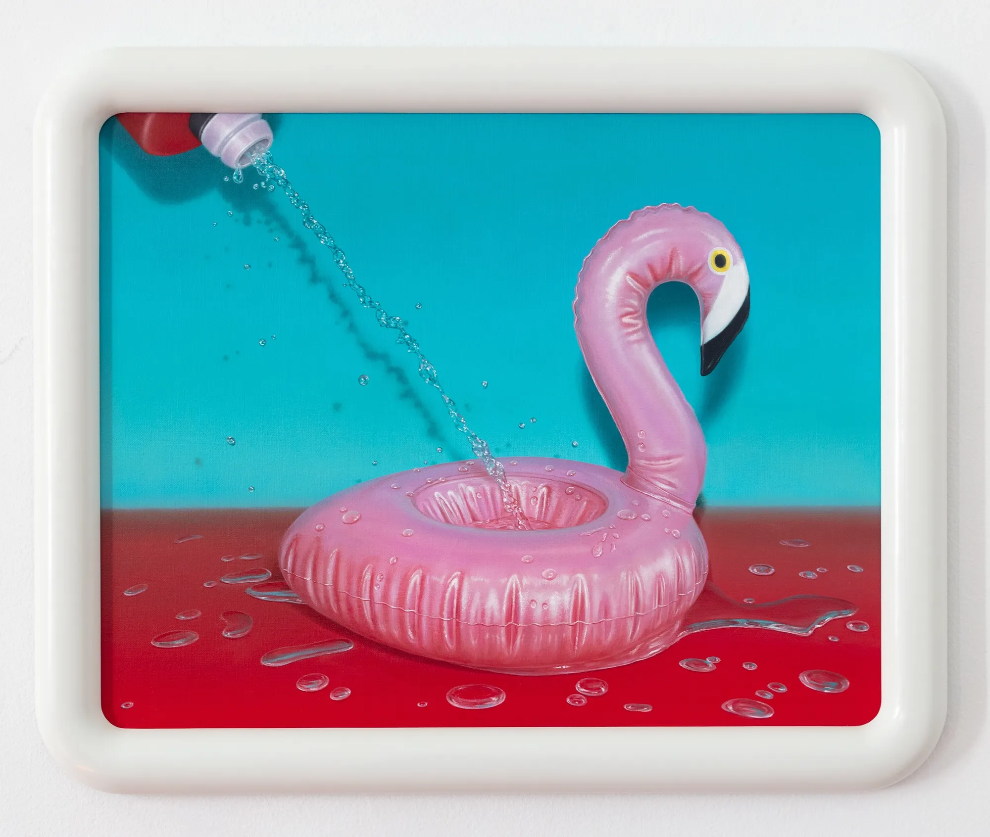Emily Hartley-Skudder, Flamingo Squirt, 2025