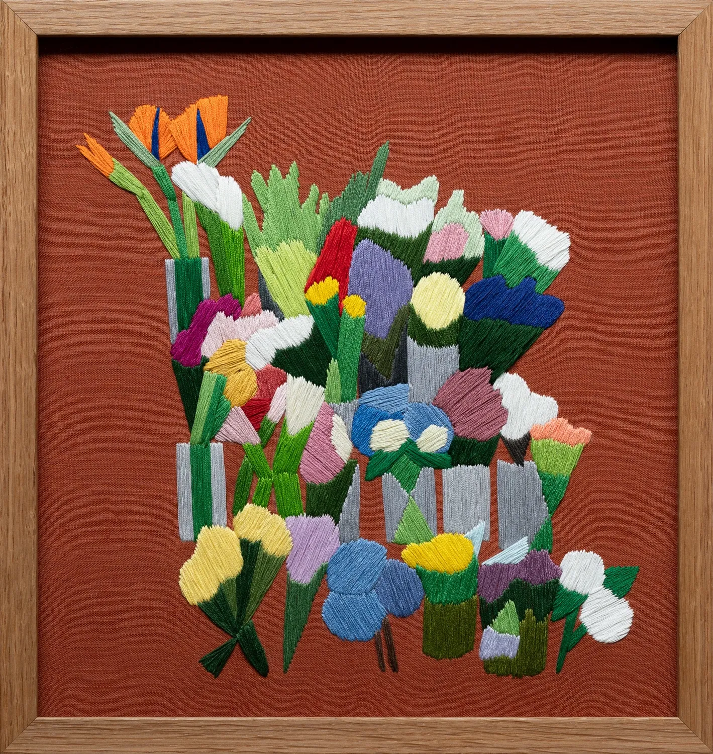 Erica van Zon, Supermarket Flowers #9, 2025