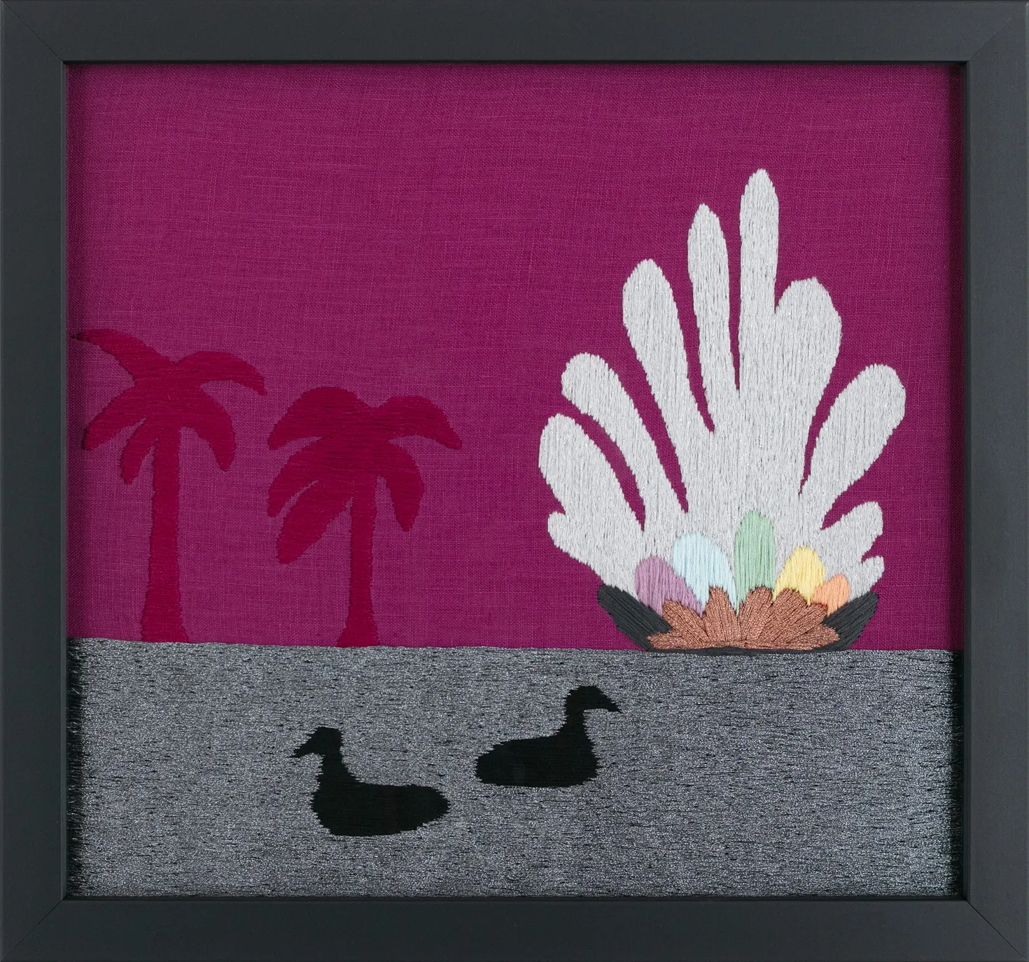 Erica van Zon, Late at the Lake, 2024