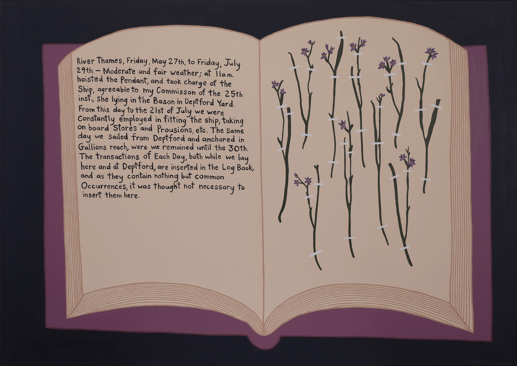 Ayesha Green, River Thames and View Hill, 2022