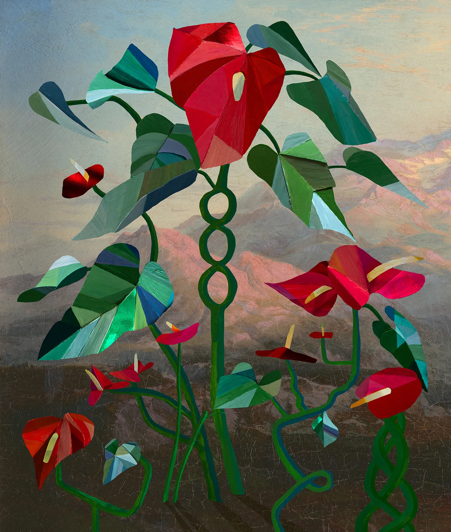 Kate Woods, The Architecture of Inflorescences (Matta-Clark, Chevalier), 2025