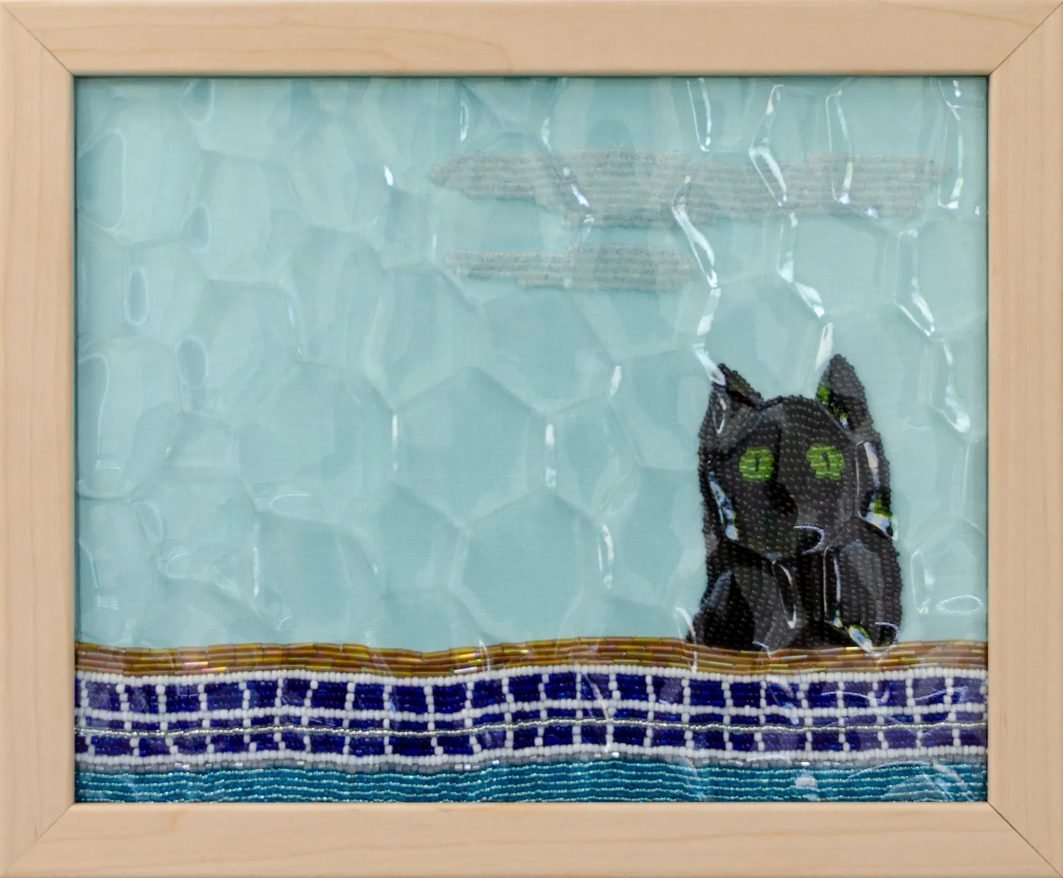 Erica van Zon , From the bottom of the pool (cat), 2022