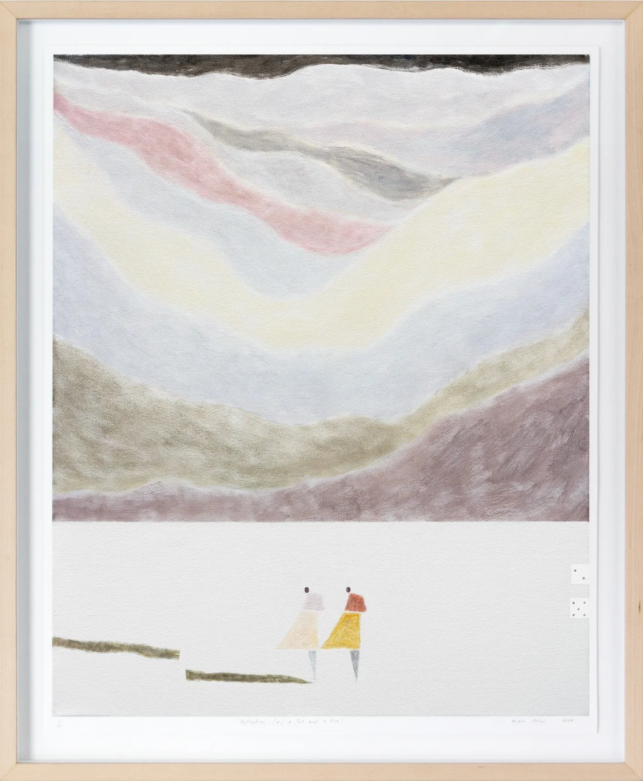Alan Ibell, Reflection (w/ dice), 2024
