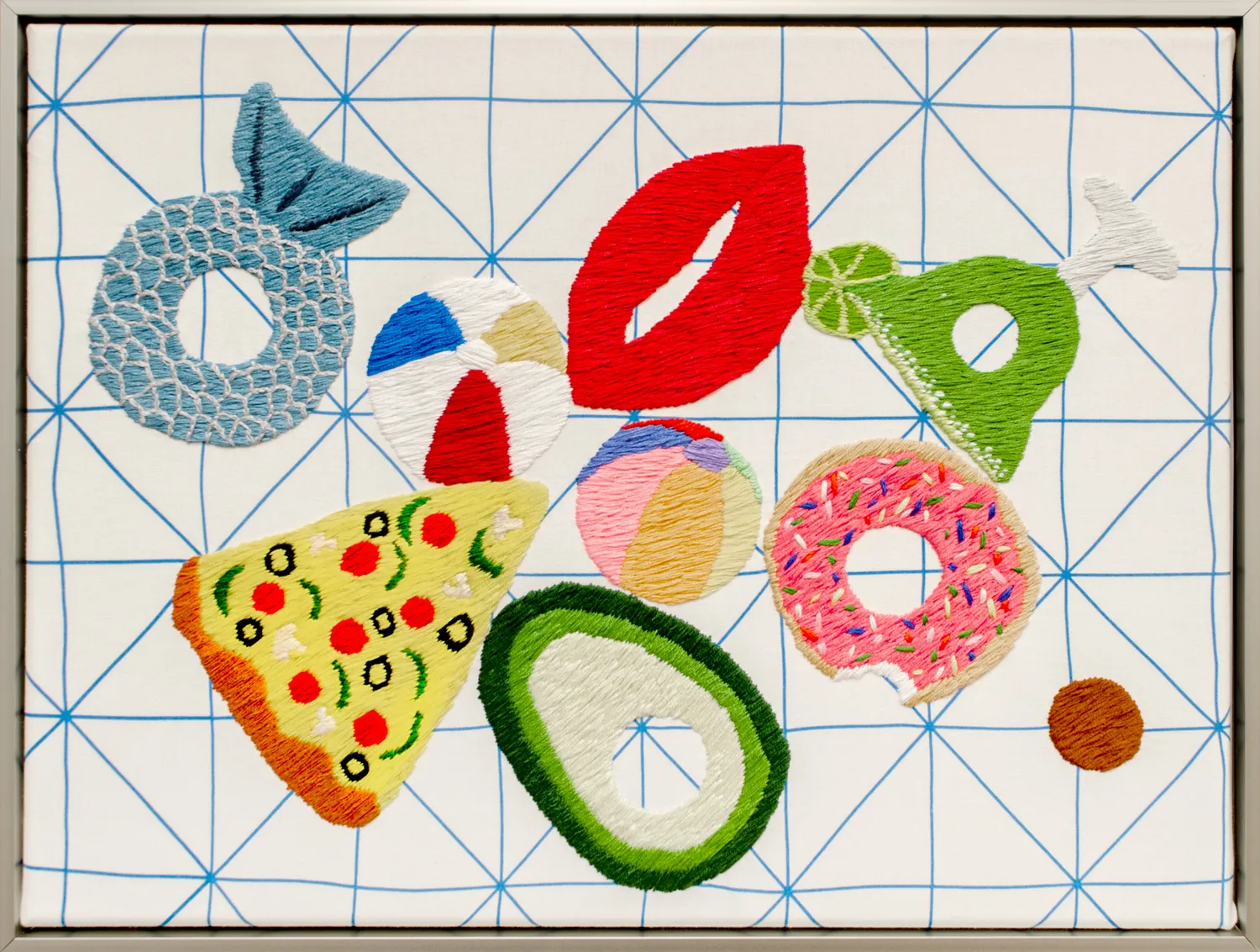 Erica van Zon, Pool float sampler, 2022