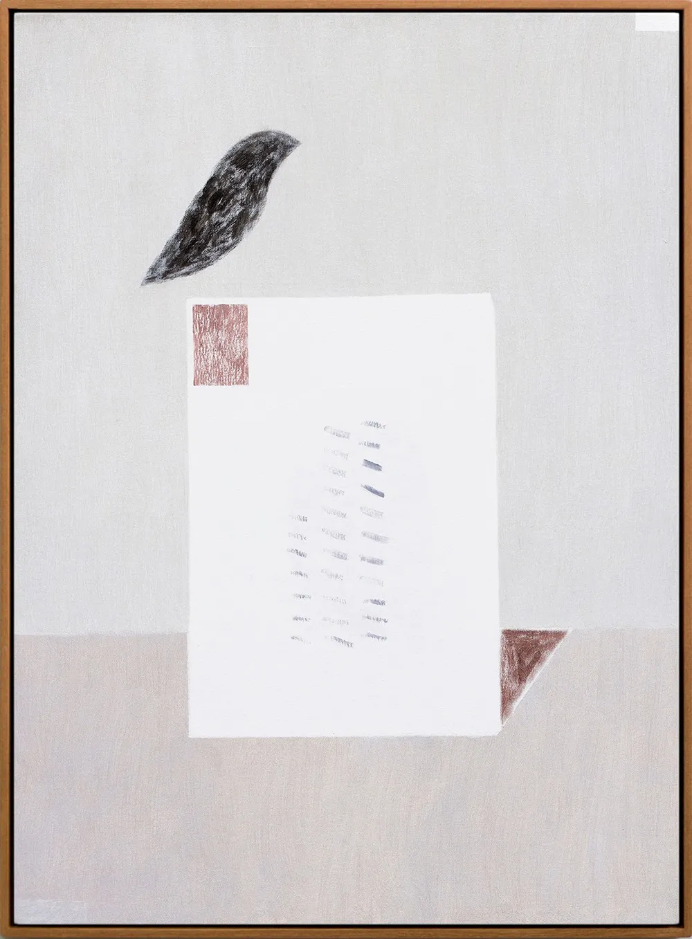 Alan Ibell, Enclosure (Red Stamp), 2020