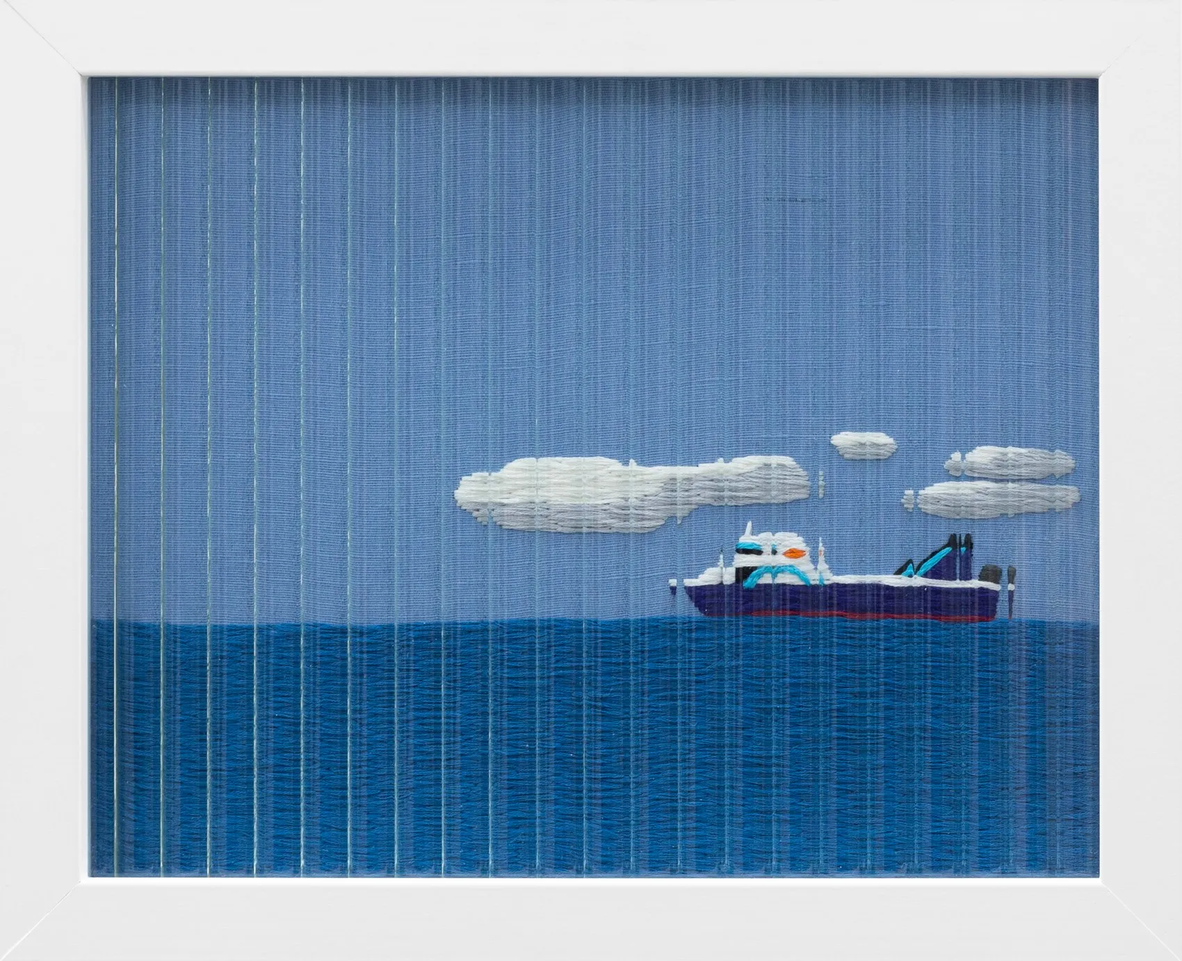 Erica van Zon, Scorching on the strait with MV Strait Feronia, 2023