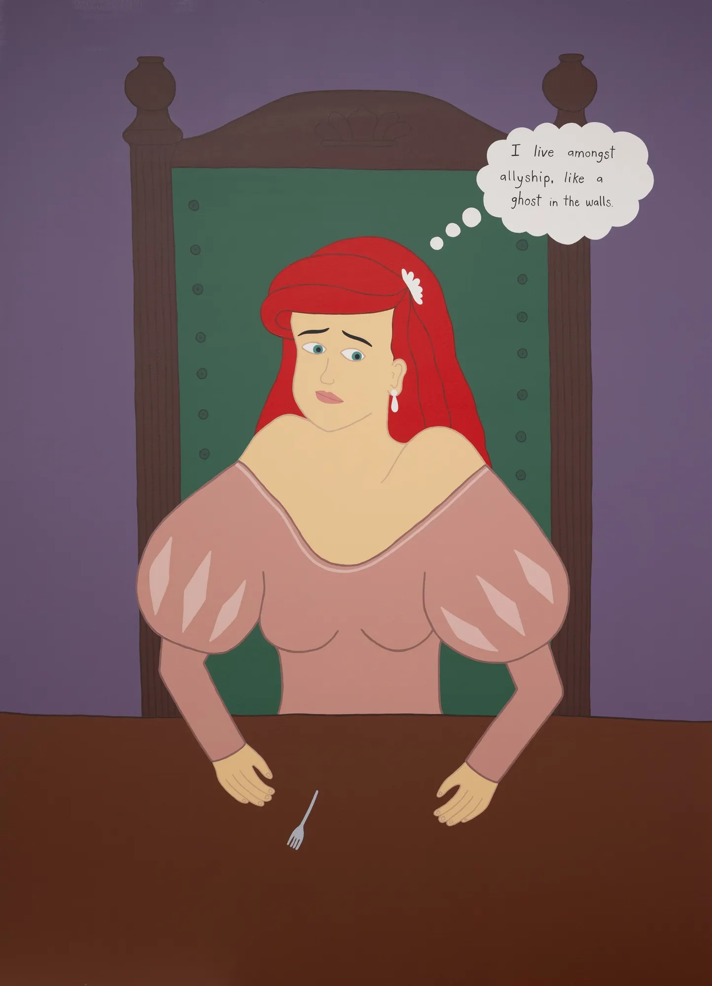 Ayesha Green, Ariel as a human, 2024