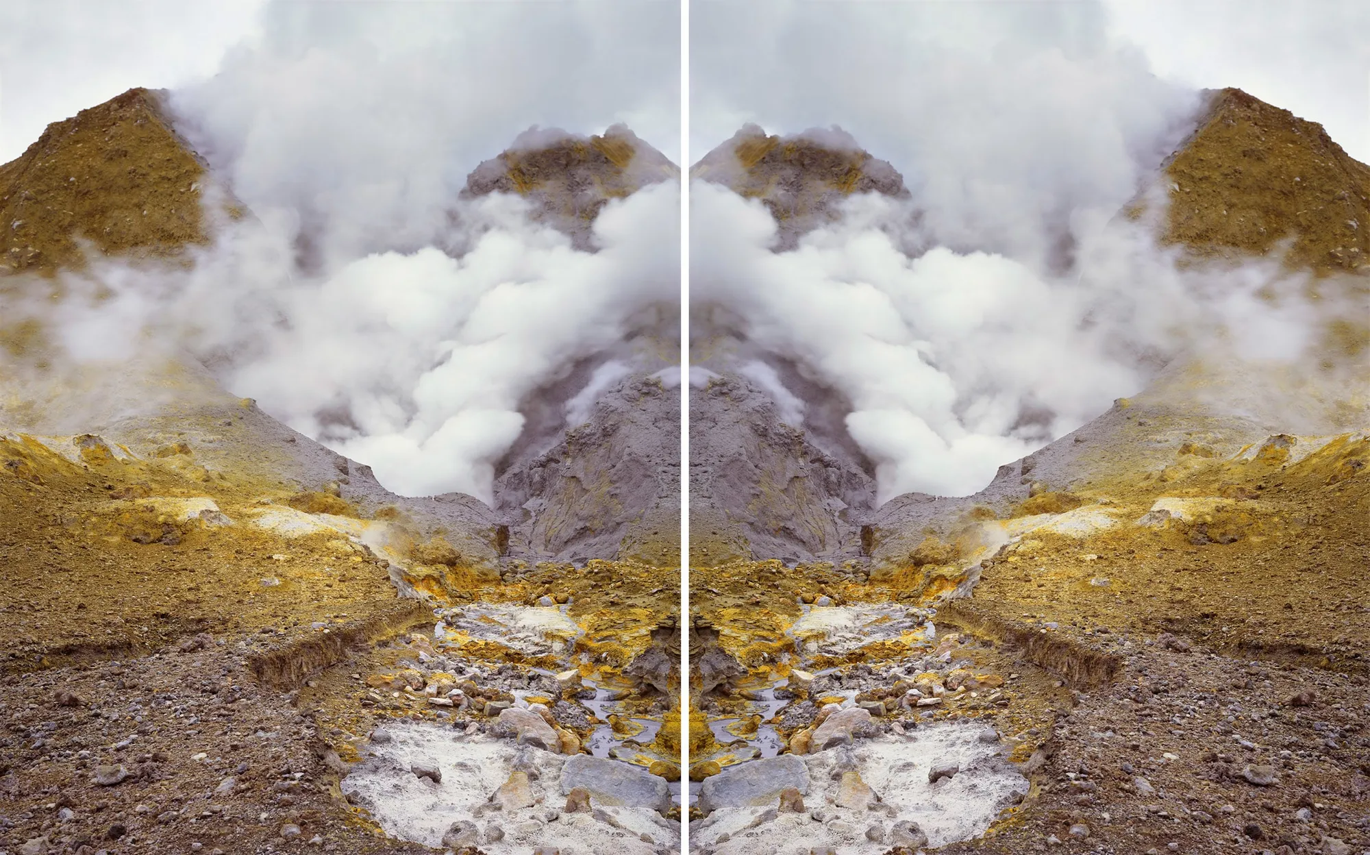 Ann Shelton, Chemistry, White Island, former sulphur mine, New Zealand, 2008