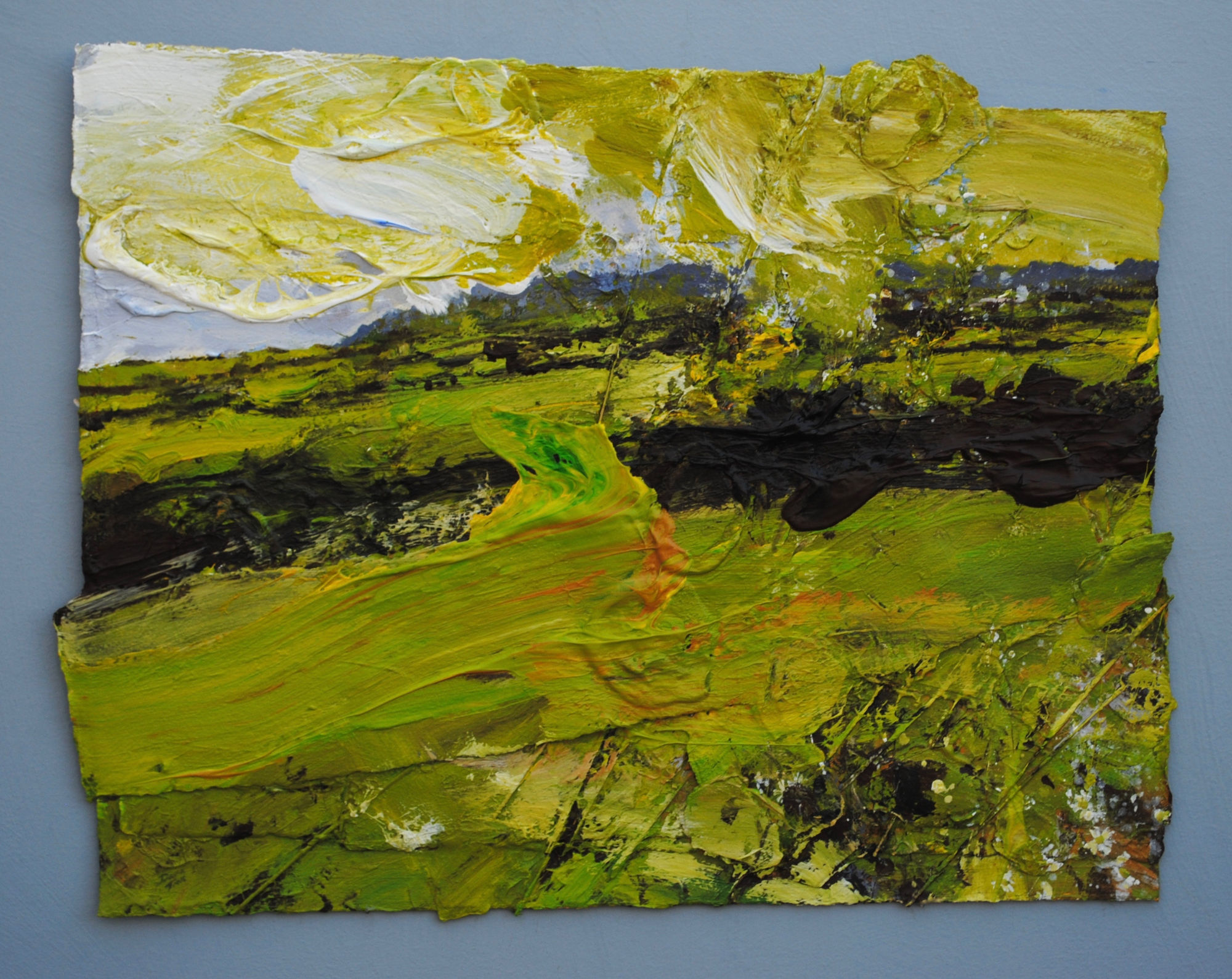 David Tress, In The Land (Green), Melbury Bubb, 2021