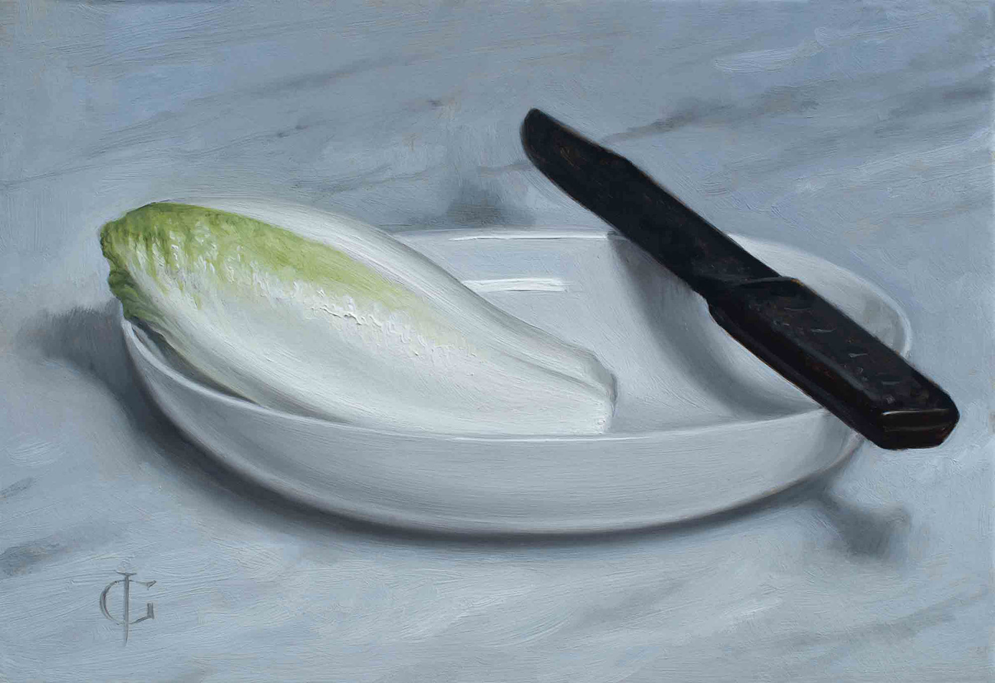 James Gillick, Chicory, Bowl & Knife