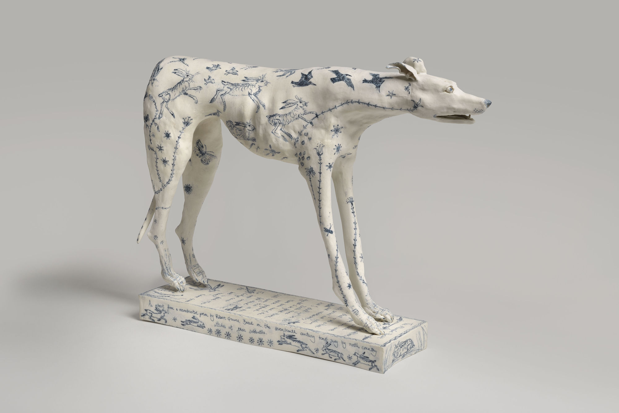 Georgina Warne, Sculpture of a Dog, 2003