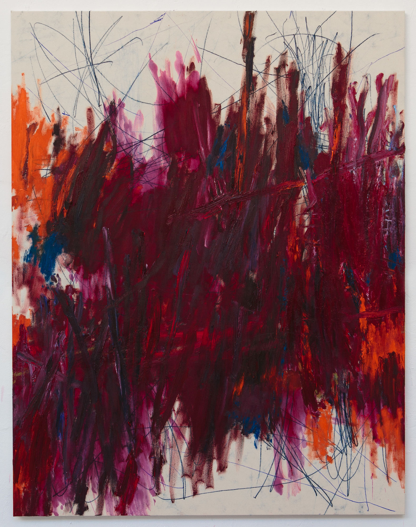 Lotte Wieringa, Burgundy in her belly, 2024