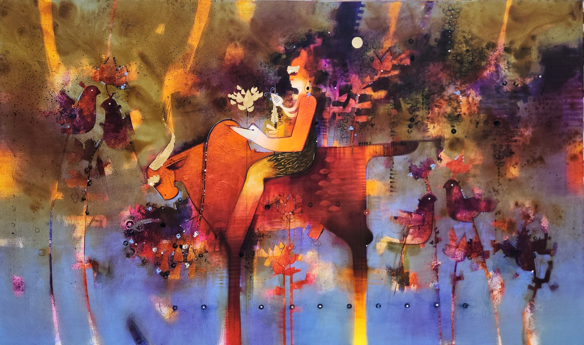 Amol Pawar, Shiva on Nandi