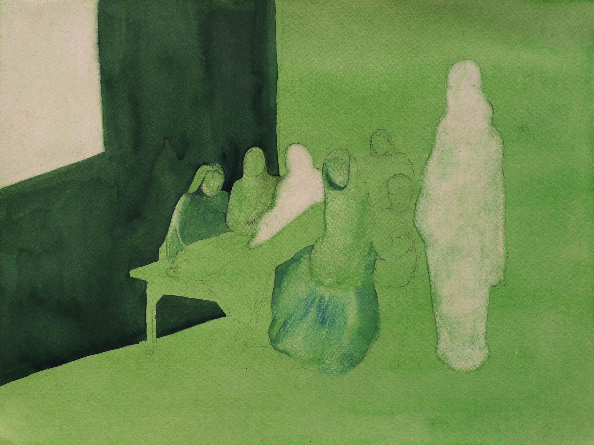 Shiv Shankar, The women of the House, Searching Outside, 2024