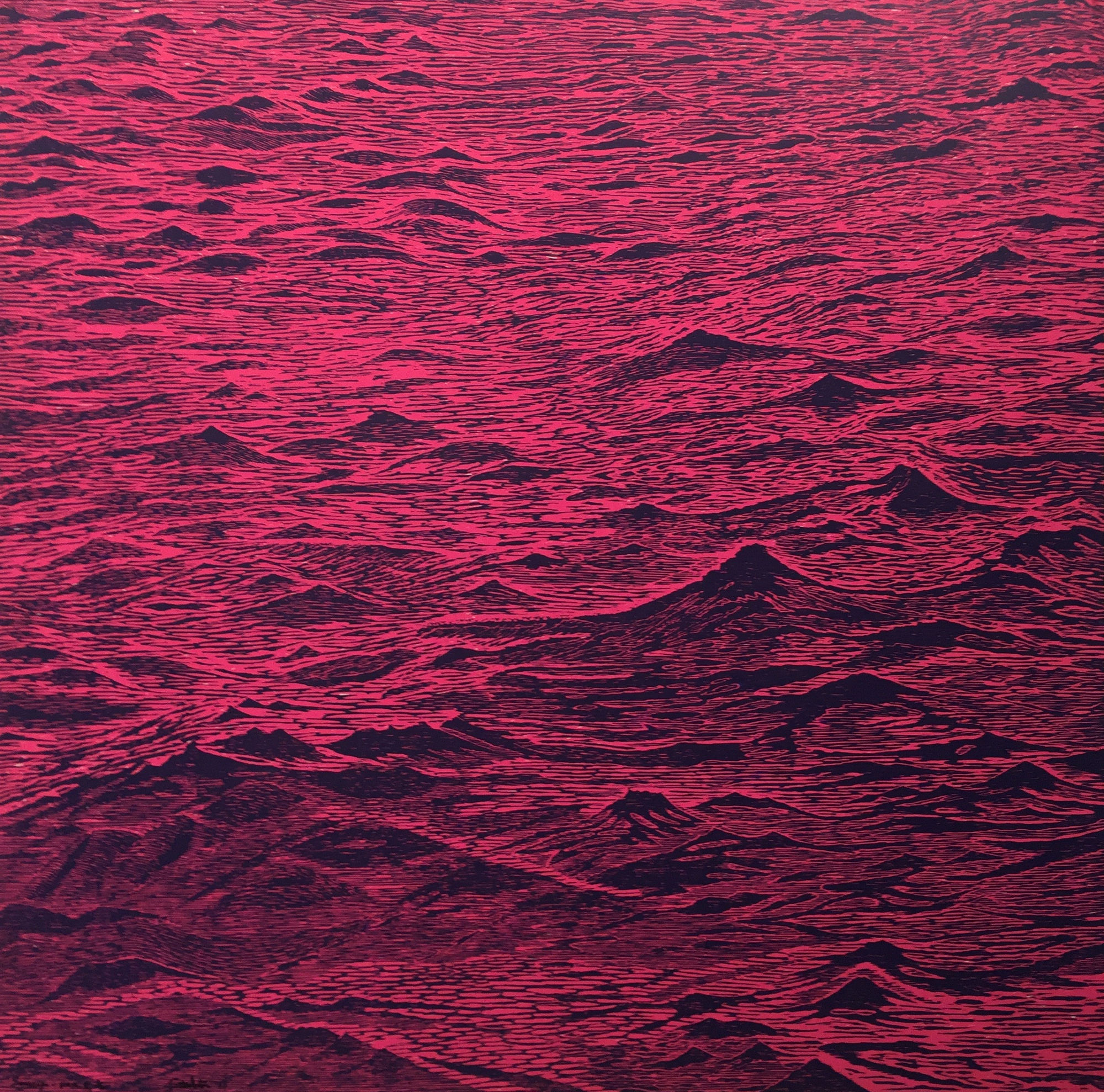 Eve Stockton, Seascape variation 5, 2011