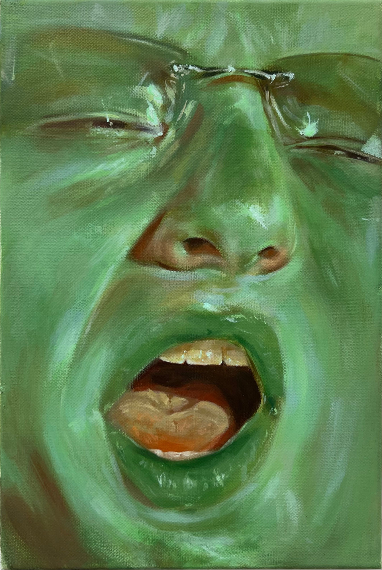 Arthur Lemonier, Fibre qui suinte I, 2024