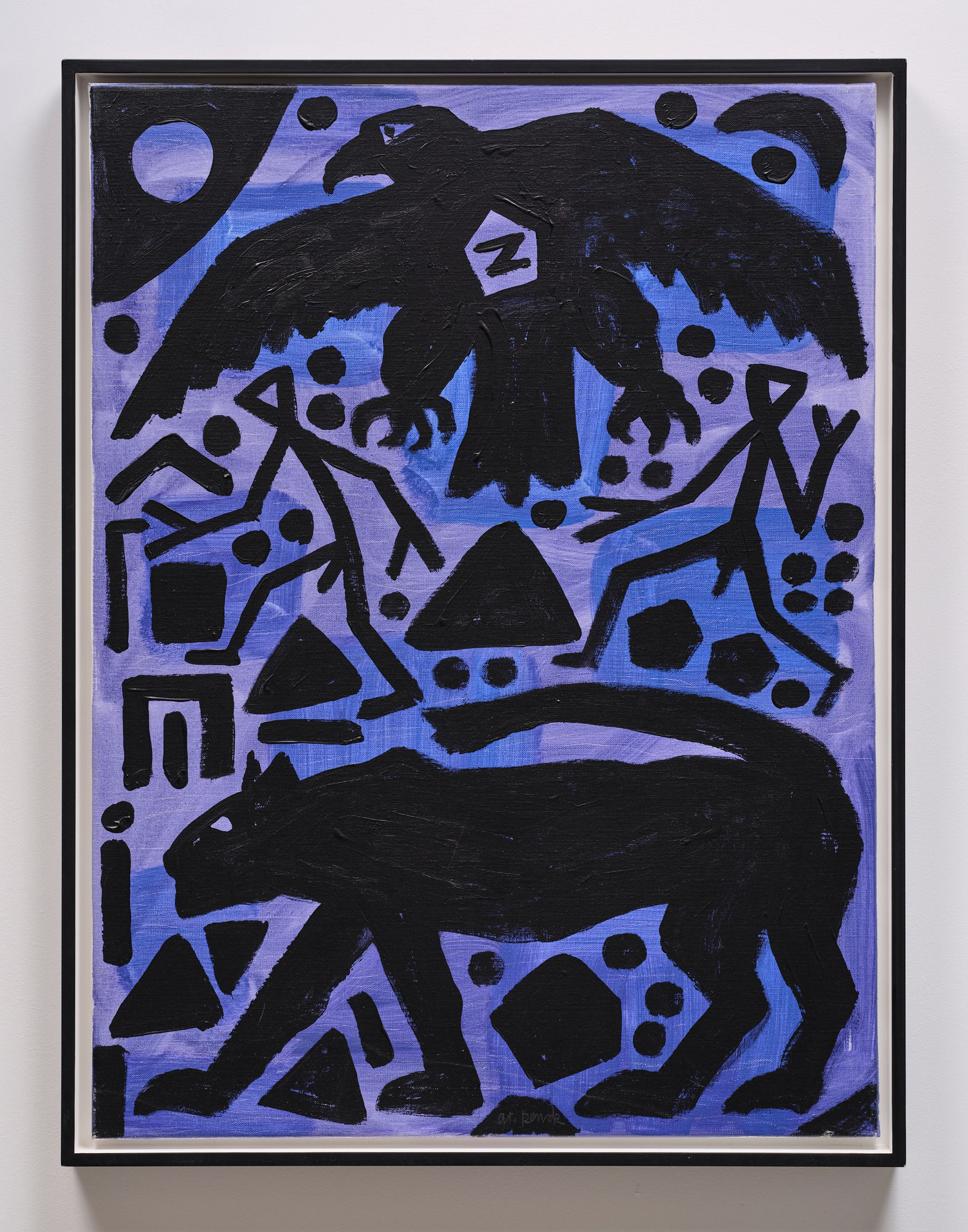 A.R. Penck, Dazwischen, 2002