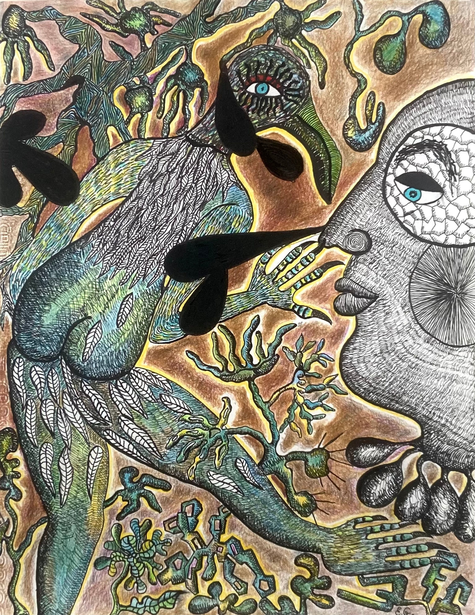 Elizabeth Garouste, Sans titre, 2021