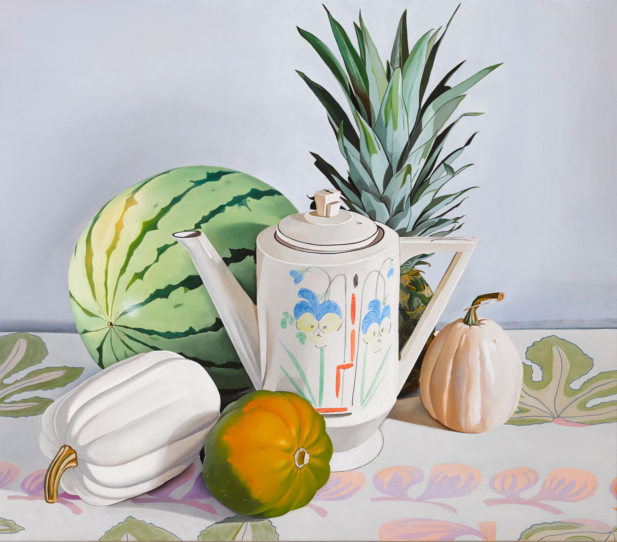 William O'Neill, Afternoon light luminates tabletop, 2021