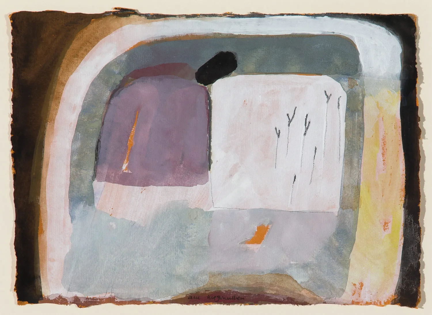 Ann Wegmuller RSW, Winter Landmarks 6, 2020