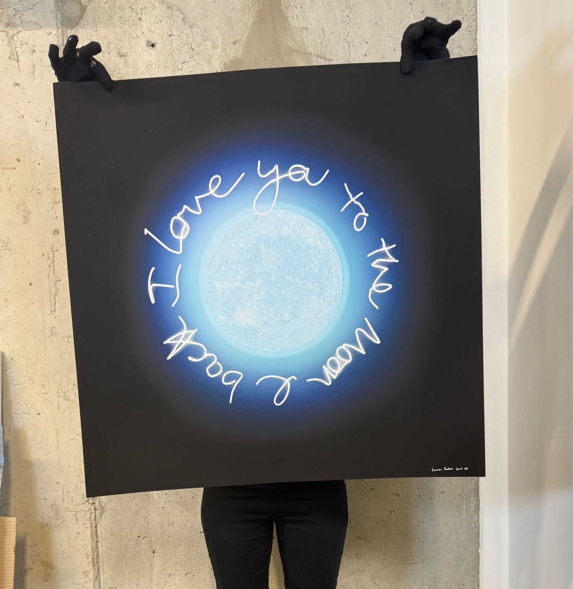 Lauren Baker, .MIDNIGHT MOON (SUPERSIZE) - TEST AP, 2020