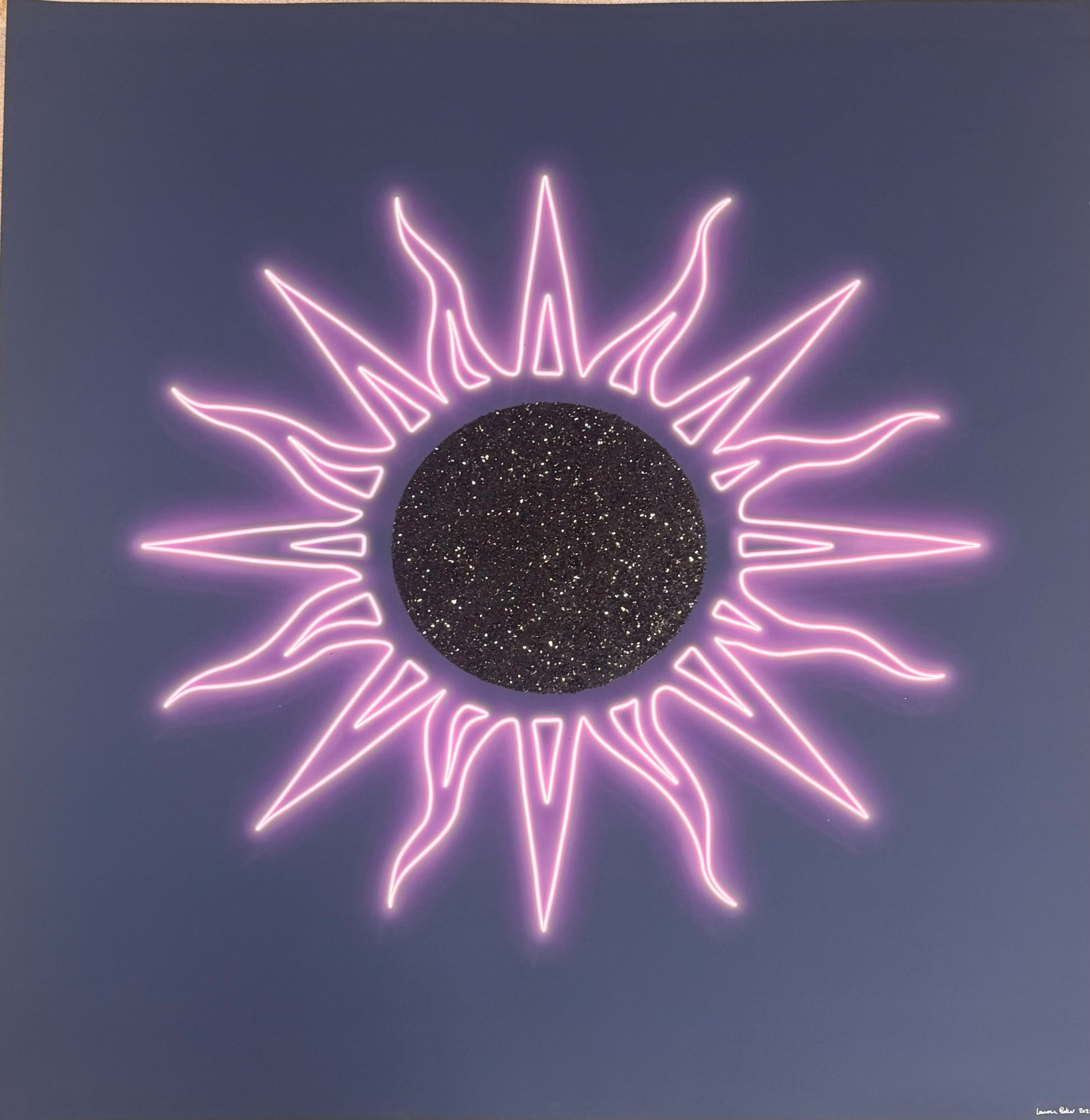 Lauren Baker, .Xenos Sun (Pink), 2021